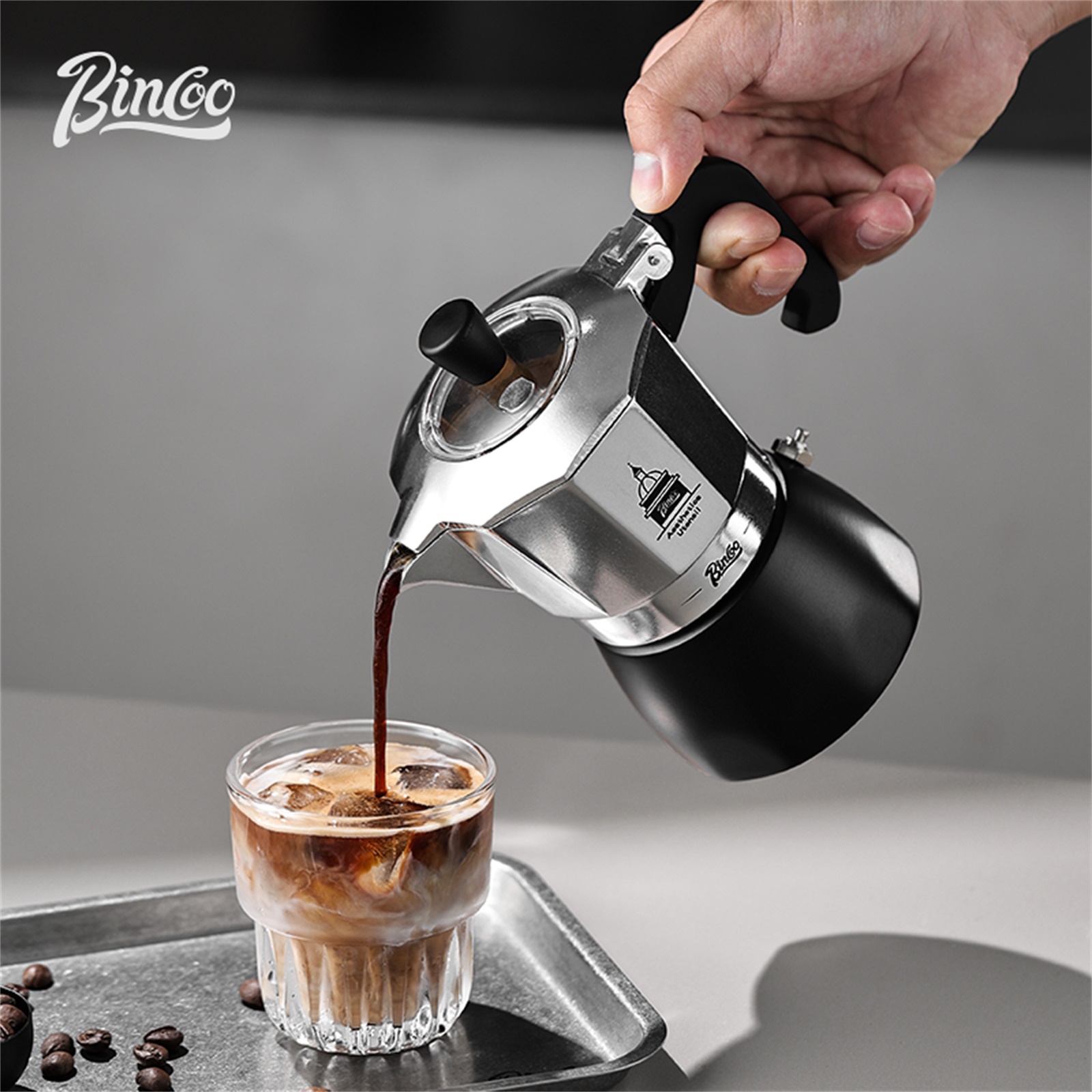 Hero Coffee Equipment - BINCOO Pot Moka à Double Valve,