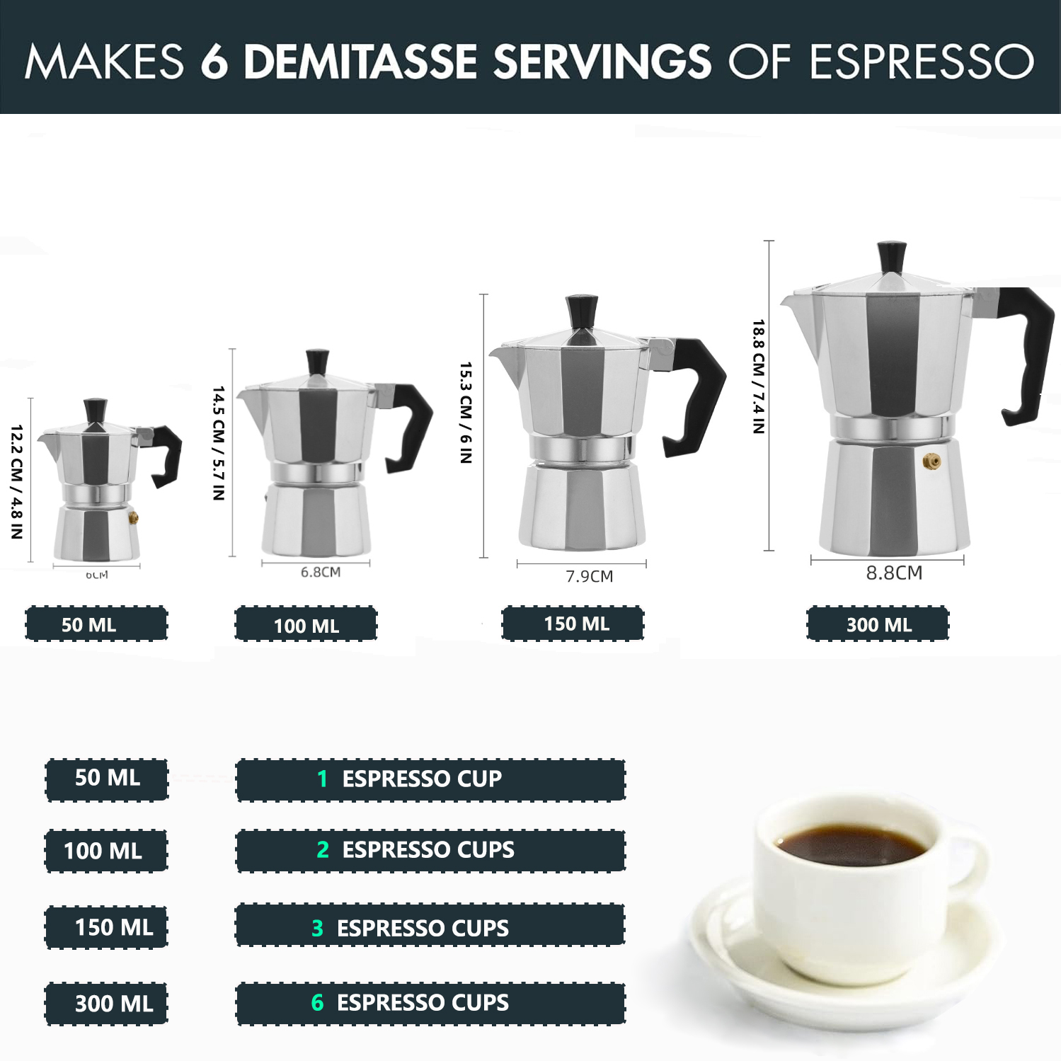 Cafetière Moka Classique en Al - Hero Coffee Equipment avis et prix