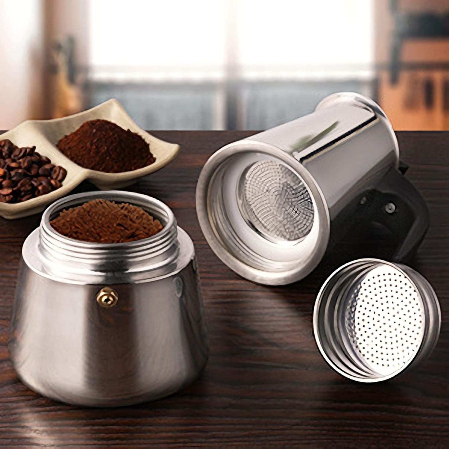 4/6/9 Tasses Moka Pot Caffe Ma - Hero Coffee Equipment avis et prix